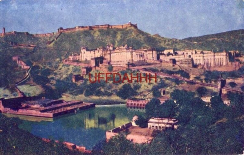 INDIA. AMBER FORT AND PALACE JAIPUR