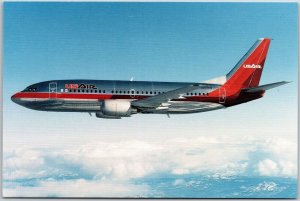 Airplane USAir's New 737-300s Among Most Quiet and Efficient Jets Postcard