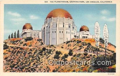 Planetarium, Griffith Park Space Los Angeles, CA, USA Unused 