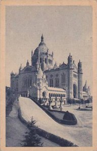 France Lisieux La Basilique Perspective de l'entree du Prvis 1952