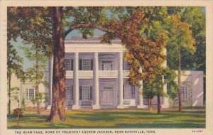 Tennessee Nashville The Hermitage Home Of President Andrew Jackson 1941