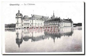 Old Postcard Chantilly Chateau