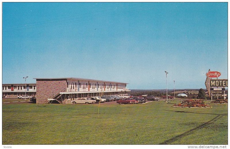 Wandlyn Motel , MONCTON (at Magnetic Hill) , New Brunswick , Canada , 40-60s