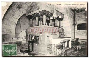 Tours - Tomb of St Martin - Old Postcard