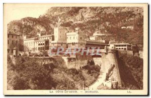 Old Postcard The French Riviera Monaco
