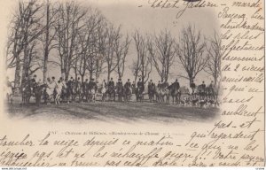 Chateau de Billieres.-Rendez-vous de Chasse, France 1906