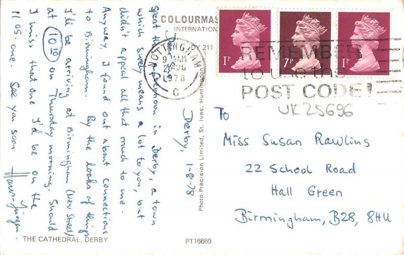 uk25696 the cathedral derby uk