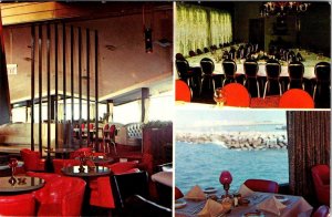 Redondo Beach, CA California  GOLDEN HULL RESTAURANT  Fishermans Wharf  Postcard