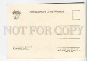 195712 UKRAINE Sumy philharmonic old postcard