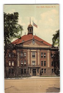 Rome New York NY Postcard 1907-1915 City Hall