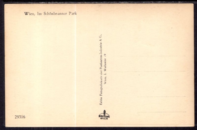 Schonbrunner Park,Vienna,Austria