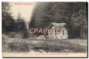 Postcard Old Drill Collars Cervical Vosges forest Refuge Between Page and Bus...