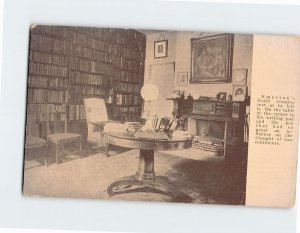 Postcard Emerson's Study, Ralph Waldo Emerson House, Concord, Massachusetts