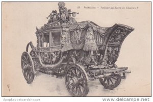 France Versailles Le Petit Trianon Musee des Voitures La Voiture du Sacre de ...