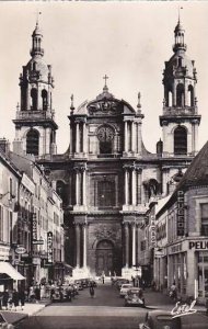 France Nancy La Cathedrale Street Scene Real Photo