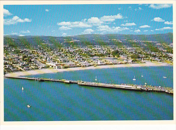 California Santa Cruz Municipal Wharf Aerial View