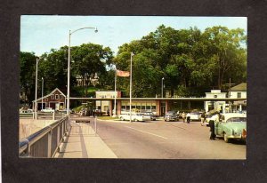 NB Customs Bridge St Stephen New Brunswick Canada Carte Postale Postcard