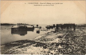 CPA CHARLEVILLE - Crue de la Meuse (155170)