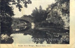 Stone Arch Bridge - Mason City, Iowa IA  