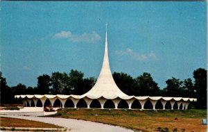 Brazil, IN Indiana  NEW TESTAMENT FIRST CHRISTIAN CHURCH Unique Design  Postcard