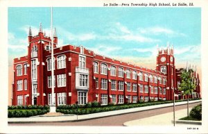 Illinois La Salle Peru Township High School Curteich