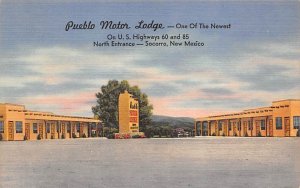Pueblo Motor Lodge Socorro, New Mexico NM