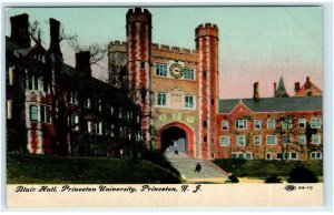 PRINCETON, NJ New Jersey ~ Princeton University BLAIR HALL  c1910s Postcard