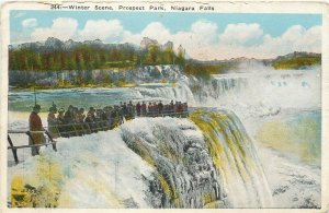 NY, Rochester, New York, Prospect Park, Winter