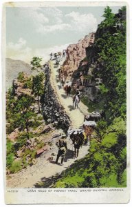 US Grand Canyon, Arizona - Hermit Trail.  old card no stamp -1916.