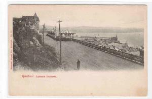 Terrace Dufferin Quebec City Canada 1905c postcard