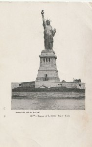 VINTAGE POSTCARD STATUE OF LIBERTY NEW YORK CITY EARLY 1900'S UNPOSTED