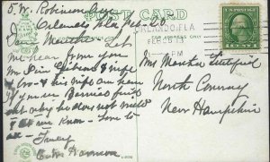 FL- Orlando- Sidewalk on Orange Avenue