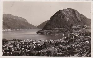 Switzerland Lugano e Monte San Salvatore 1937 Photo