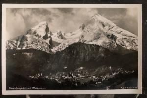 Mint Germany Real Picture Postcard RPPC The Watzmann Mountain View