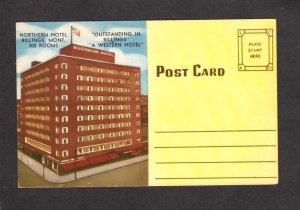 MT Northern Hotel Billings Montana Postcard