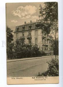 191100 GERMANY BAD HOMBURG Villa Atlantic Vintage postcard