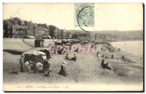 Old Postcard The Seas Beach and La Digue