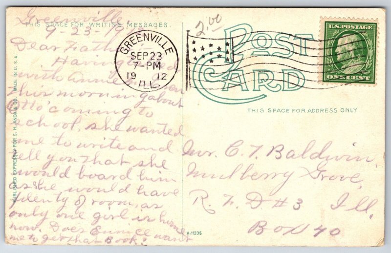 Greenville Illinois~Sheep Loaded for Eastern Market~1912 Why Don't They Shrink?