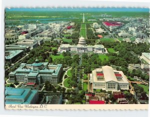 Postcard Aerial View, Washington, District of Columbia