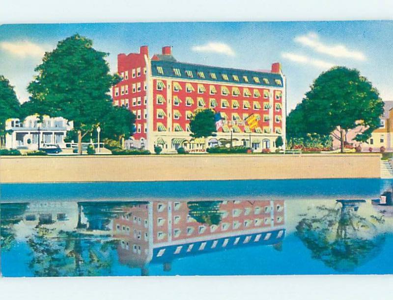 Pre-1980 HOTEL SCENE Stamford Connecticut CT H0740