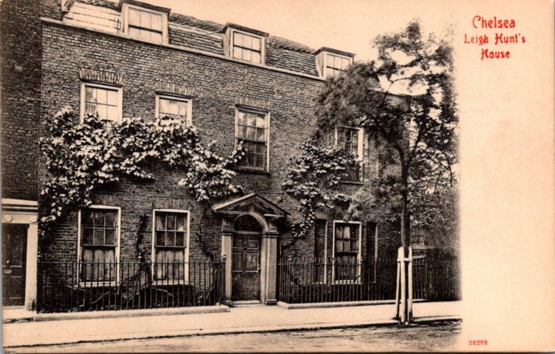 England London Chelsea Leigh Hunt's House