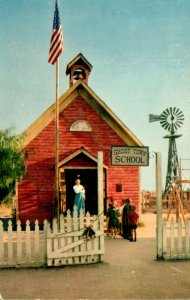 California Buena Park Knott's Berry Farm Ghost Town Little Red School House