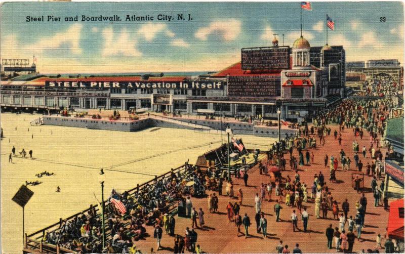 STEEL PIER BOARDWALK ATLANTIC CITY NEW JERSEY