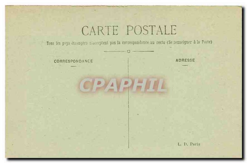 Old Postcard Paris Arc de Triomphe du Carrousel