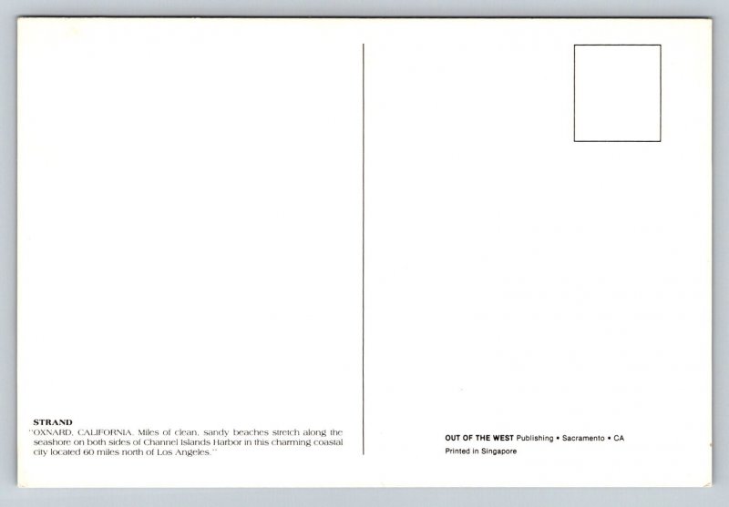 Strand  Seaboard  Lemon Association  Oxnard  California   Postcard