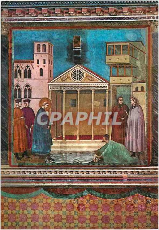 Modern Postcard Assisi Basilica di S. Francesco (Chiesa Superiore) Saint Fran...