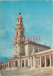 Postcard Modern Fatima Portugal Basilica