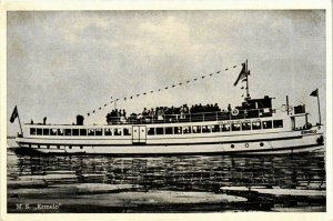 CPA AK M. S. Ermelo - Holland-Veluwe-Lijn SHIPS (911213)