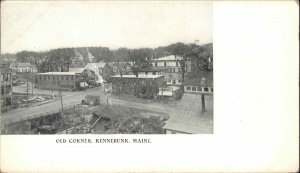 Kennebunk Maine ME Old Corner Pre-1910 Private Mailing Card Postcard