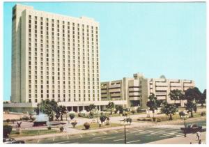 Peru Lima Sheraton Hotel and Paseo de la Republica 1960s-1970s Postcard #1